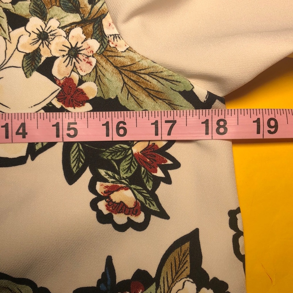 Zara Basic Collection Floral Print Mini Dress - image 8